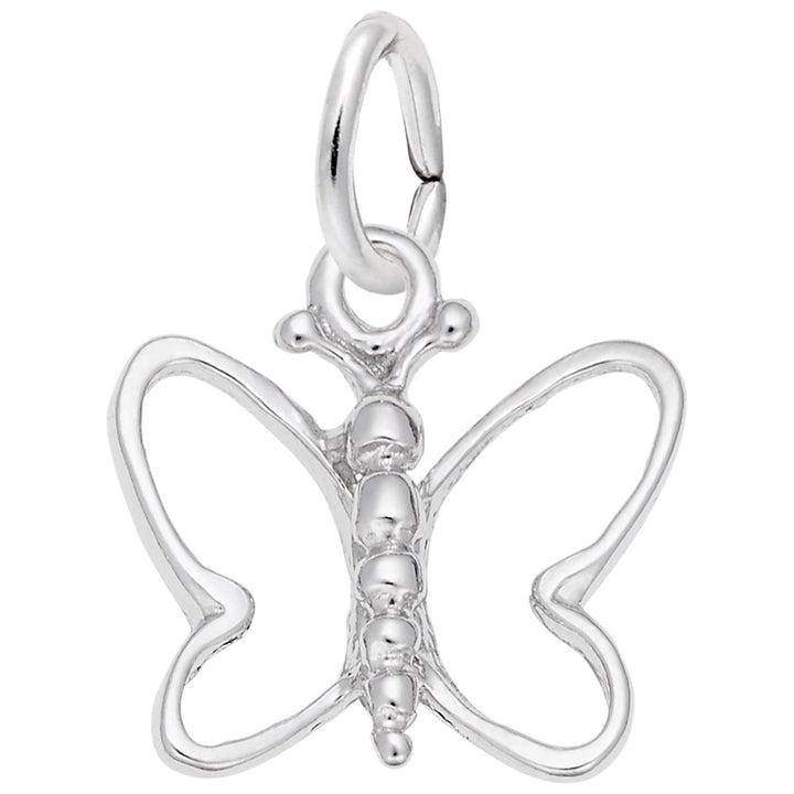 Rembrandt Charms Butterfly Charm Pendant Available in Gold or Sterling Silver