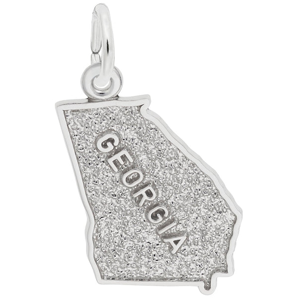 Rembrandt Charms Georgia Charm Pendant Available in Gold or Sterling Silver