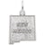Rembrandt Charms New Mexico Charm Pendant Available in Gold or Sterling Silver