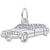 Rembrandt Charms Limousine Charm Pendant Available in Gold or Sterling Silver
