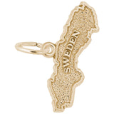 Rembrandt Charms 10K Yellow Gold Sweden Charm Pendant