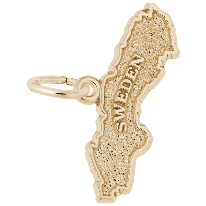 Rembrandt Charms 10K Yellow Gold Sweden Charm Pendant