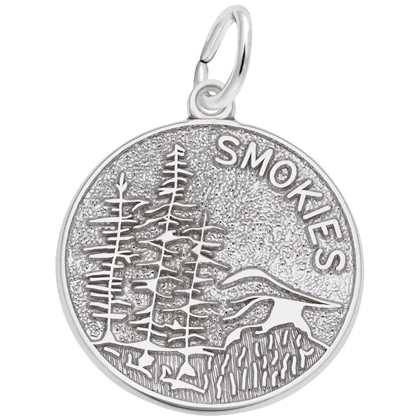 Rembrandt Charms Smokies Charm Pendant Available in Gold or Sterling Silver