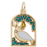 Rembrandt Charms 10K Yellow Gold 01 Partridge In A Pear Tree Charm Pendant
