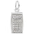 Rembrandt Charms Calculator Charm Pendant Available in Gold or Sterling Silver