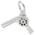 Rembrandt Charms Hairdryer Charm Pendant Available in Gold or Sterling Silver