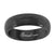 Tungsten Black Dome Wedding Anniversary Mens Comfort-fit 4mm Sizes 7 - 14 Wedding Anniversary Band Ring