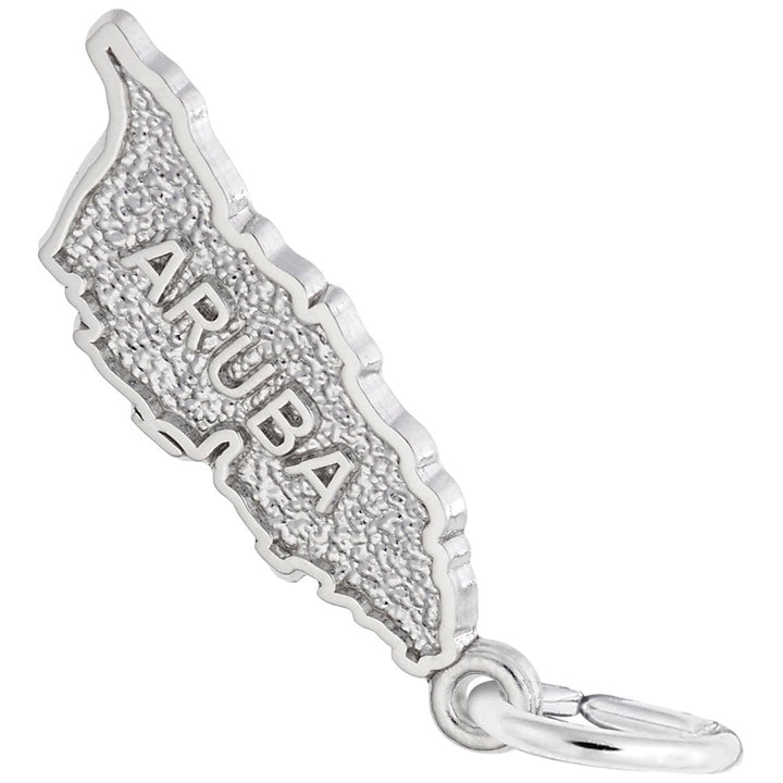 Rembrandt Charms Aruba Charm Pendant Available in Gold or Sterling Silver