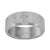 Tungsten Christian Cross with Prayer Comfort-fit 8mm Sizes 7 - 14 Mens Wedding Band with Beveled Edges