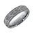 Tungsten Diagonal Cut Grooved Comfort-fit 6mm Sizes 7 - 14 Mens Wedding Band