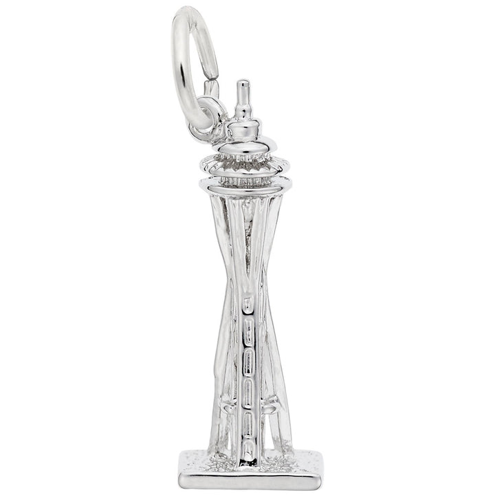 Rembrandt Charms 925 Sterling Silver Seattle Space Needle Charm Pendant