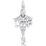 Rembrandt Charms Licensed Practical Nurse Charm Pendant Available in Gold or Sterling Silver
