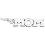 Rembrandt Charms Mom Charm Pendant Available in Gold or Sterling Silver
