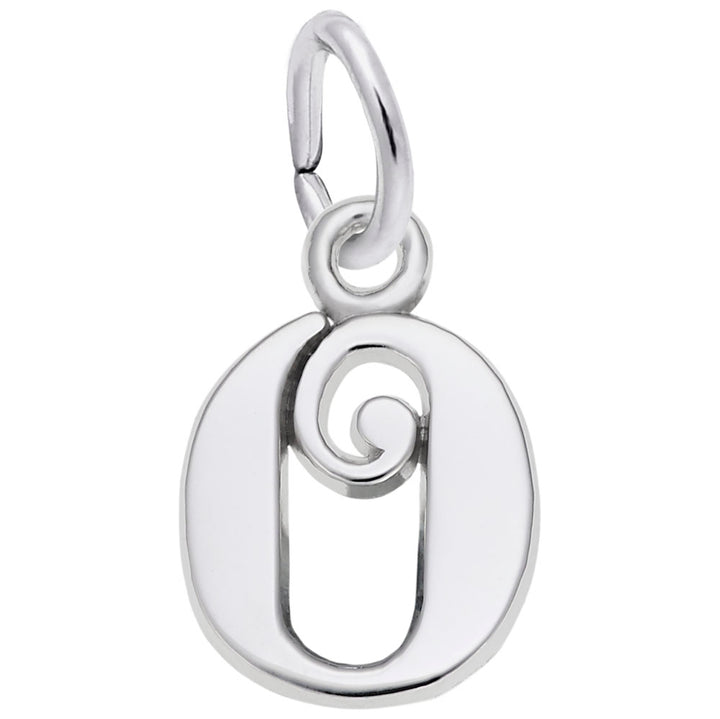 Rembrandt Charms 925 Sterling Silver Init-O Charm Pendant