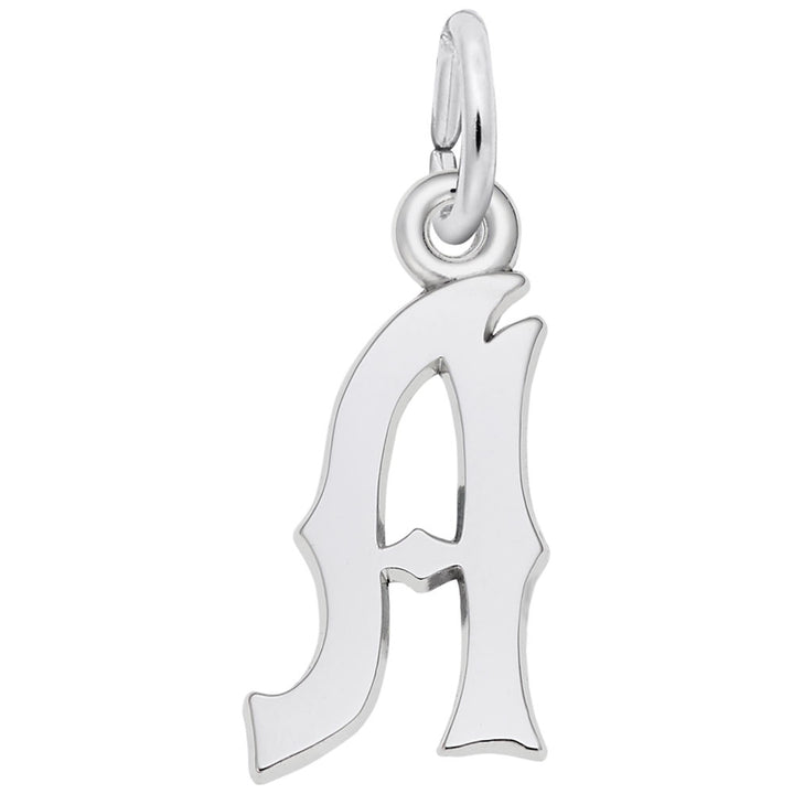 Rembrandt Charms 925 Sterling Silver Init-A Charm Pendant