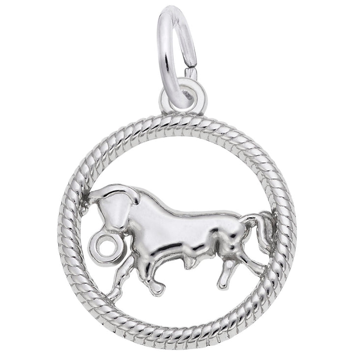 Rembrandt Charms 925 Sterling Silver Taurus Charm Pendant