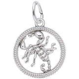 Rembrandt Charms 925 Sterling Silver Scorpio Charm Pendant