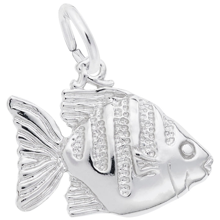 Rembrandt Charms 925 Sterling Silver Angelfish Charm Pendant