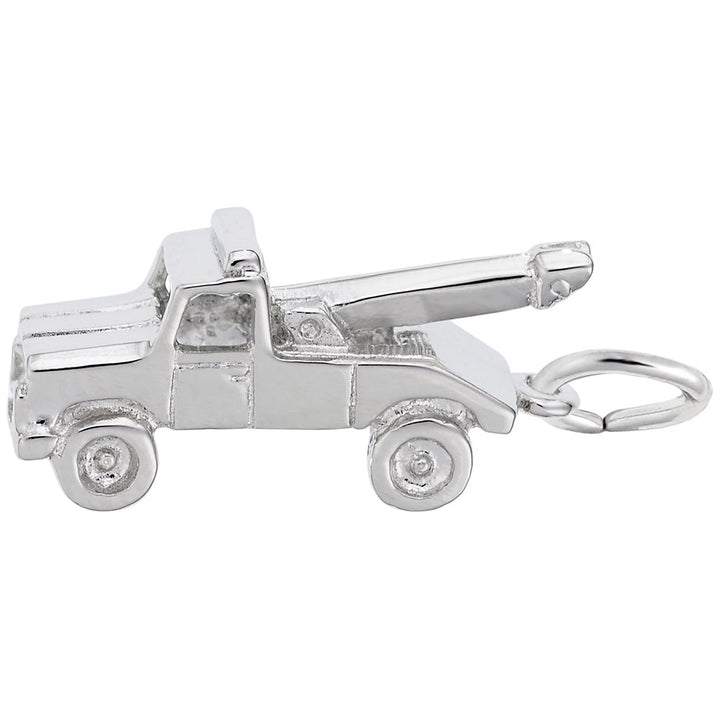 Rembrandt Charms 925 Sterling Silver Tow Truck Charm Pendant