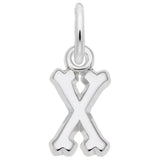 Rembrandt Charms 925 Sterling Silver Init-X Charm Pendant