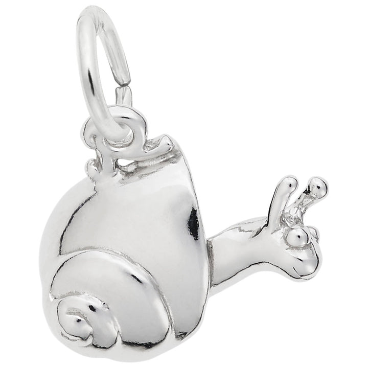 Rembrandt Charms 925 Sterling Silver Snail Charm Pendant