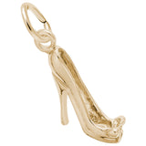 Rembrandt Charms 14K Yellow Gold High Heel Shoe Charm Pendant