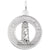 Rembrandt Charms Hilton Head, Sc Lighthouse Charm Pendant Available in Gold or Sterling Silver