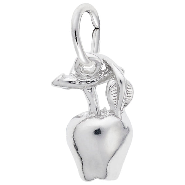 Rembrandt Charms Apple Charm Pendant Available in Gold or Sterling Silver