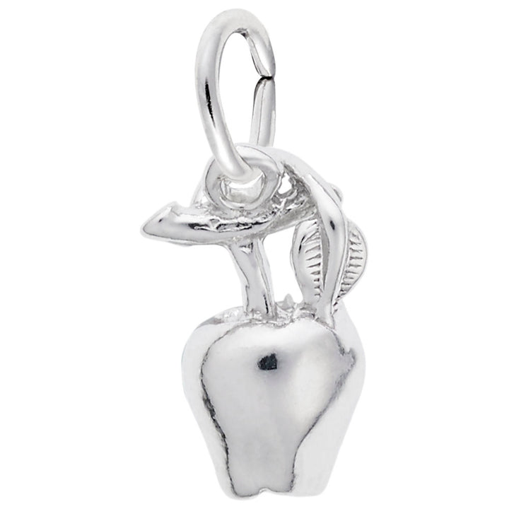 Rembrandt Charms 925 Sterling Silver Apple Charm Pendant