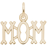 Rembrandt Charms 14K Yellow Gold Mom Charm Pendant