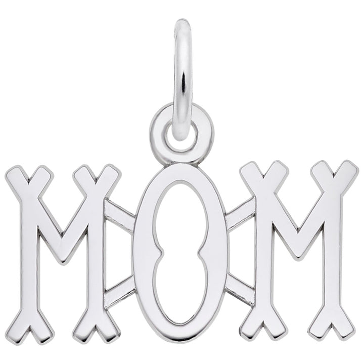 Rembrandt Charms 925 Sterling Silver Mom Charm Pendant