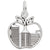 Rembrandt Charms New York Skyline Charm Pendant Available in Gold or Sterling Silver