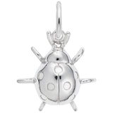 Rembrandt Charms Lady Bug Charm Pendant Available in Gold or Sterling Silver
