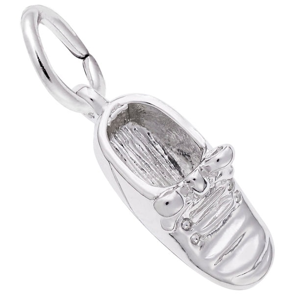 Rembrandt Charms Baby Shoe Charm Pendant Available in Gold or Sterling Silver