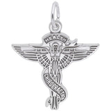 Rembrandt Charms 925 Sterling Silver Chiropractor Charm Pendant