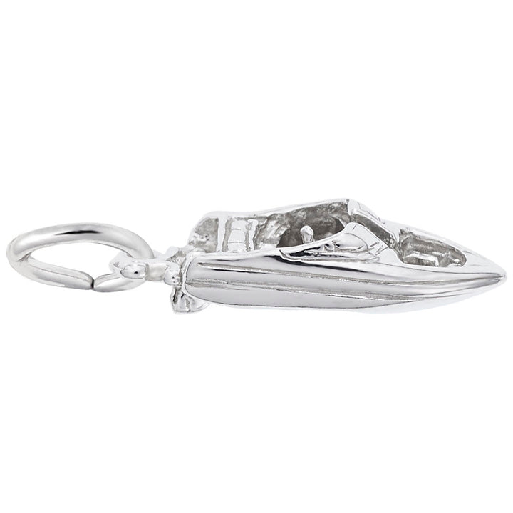 Rembrandt Charms 925 Sterling Silver Speedboat Charm Pendant