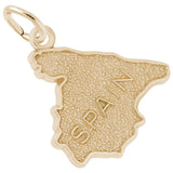 Rembrandt Charms 14K Yellow Gold Spain Charm Pendant