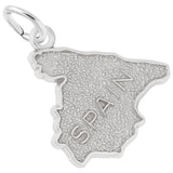 Rembrandt Charms 925 Sterling Silver Spain Charm Pendant