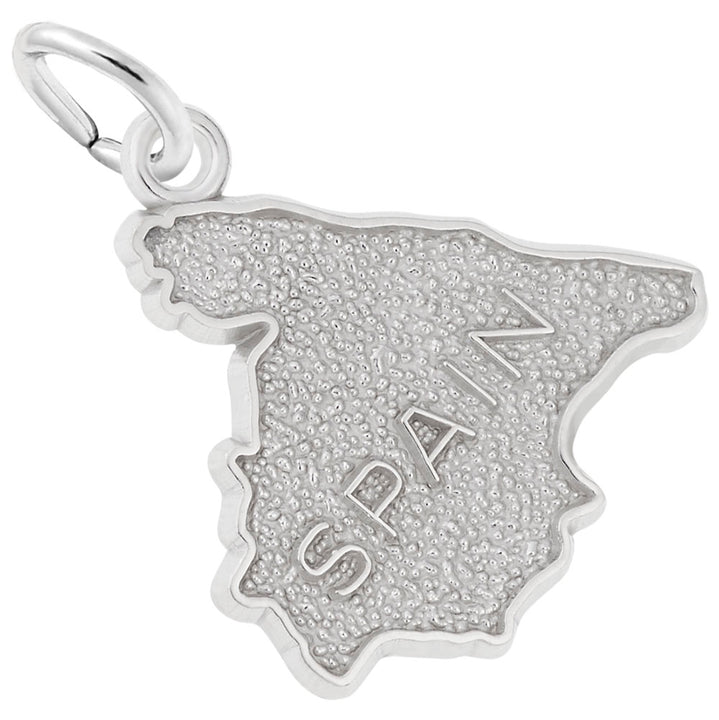 Rembrandt Charms Spain Charm Pendant Available in Gold or Sterling Silver
