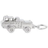 Rembrandt Charms 925 Sterling Silver Fire Truck Charm Pendant