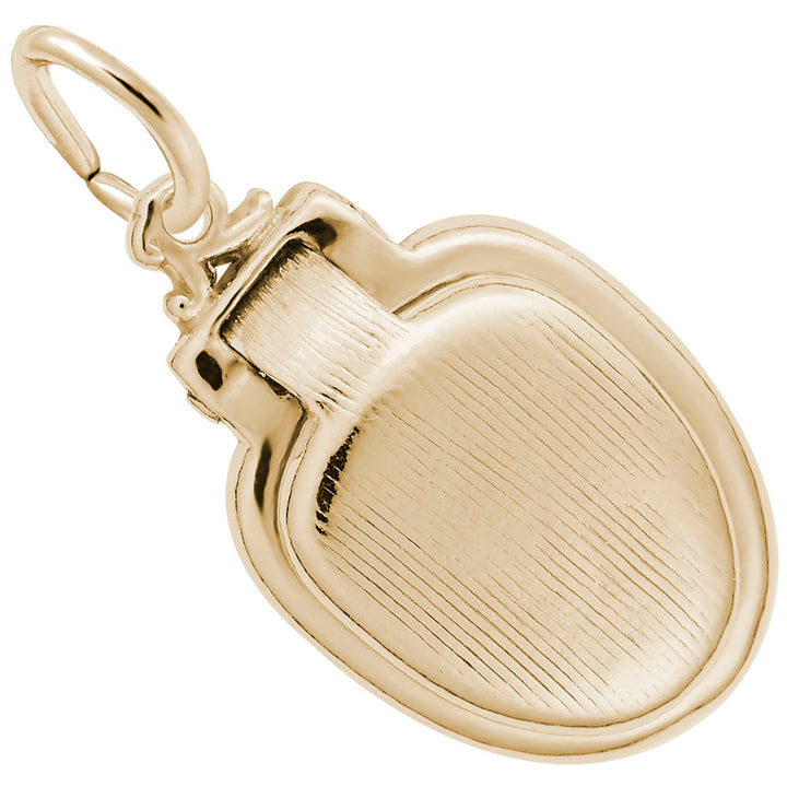 Rembrandt Charms 10K Yellow Gold Toilet Seat Charm Pendant