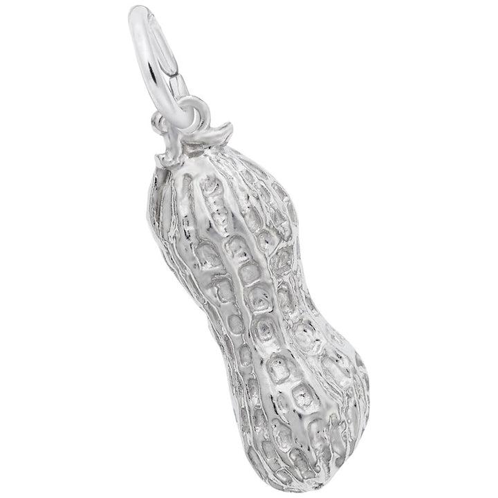 Rembrandt Charms 925 Sterling Silver Peanut Charm Pendant