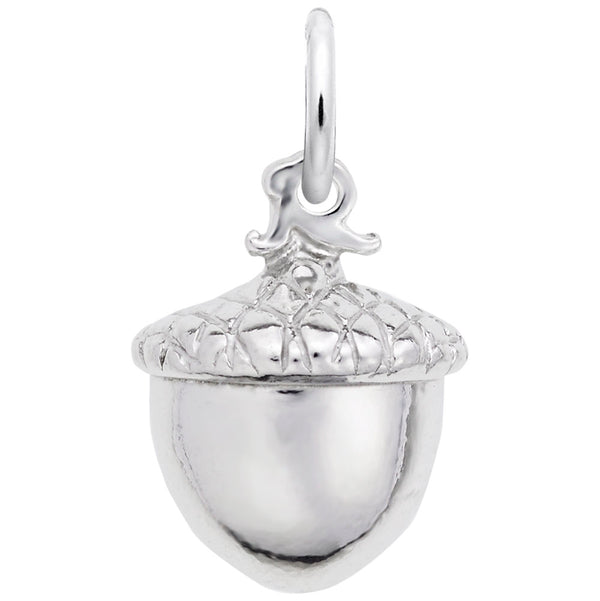 Rembrandt Charms Acorn Charm Pendant Available in Gold or Sterling Silver