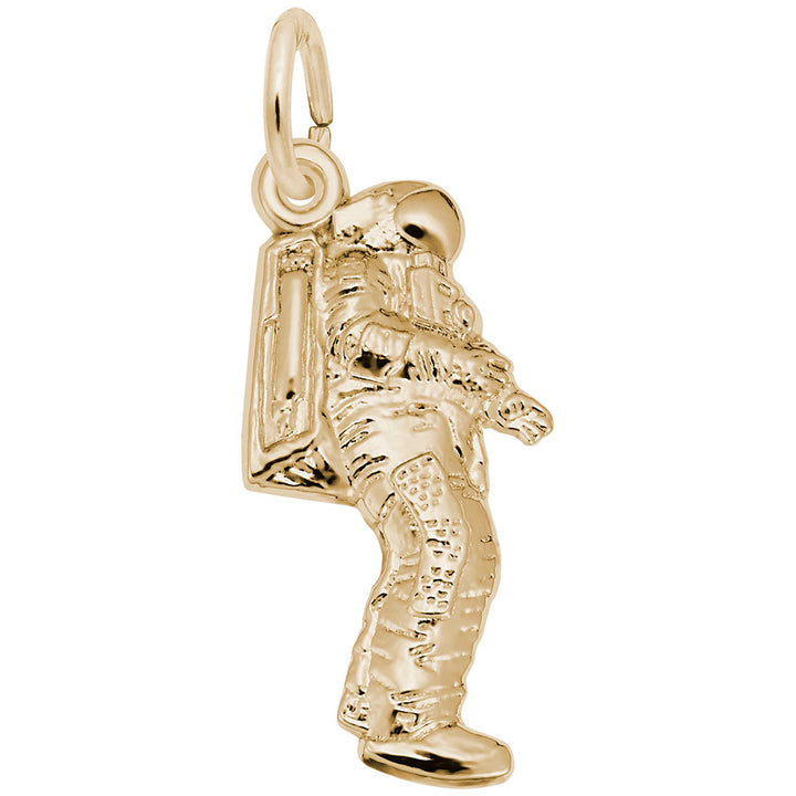 Rembrandt Charms 10K Yellow Gold Astronaut Charm Pendant