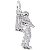 Rembrandt Charms 925 Sterling Silver Astronaut Charm Pendant