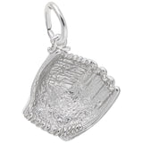 Rembrandt Charms 925 Sterling Silver Baseball Glove Charm Pendant
