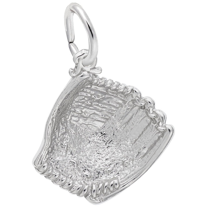 Rembrandt Charms Baseball Glove Charm Pendant Available in Gold or Sterling Silver