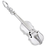 Rembrandt Charms 925 Sterling Silver Violin Charm Pendant