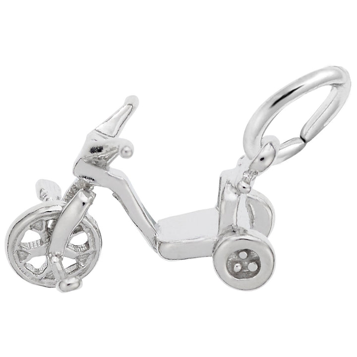 Rembrandt Charms Tricycle Charm Pendant Available in Gold or Sterling Silver
