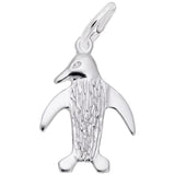Rembrandt Charms Penguin Charm Pendant Available in Gold or Sterling Silver